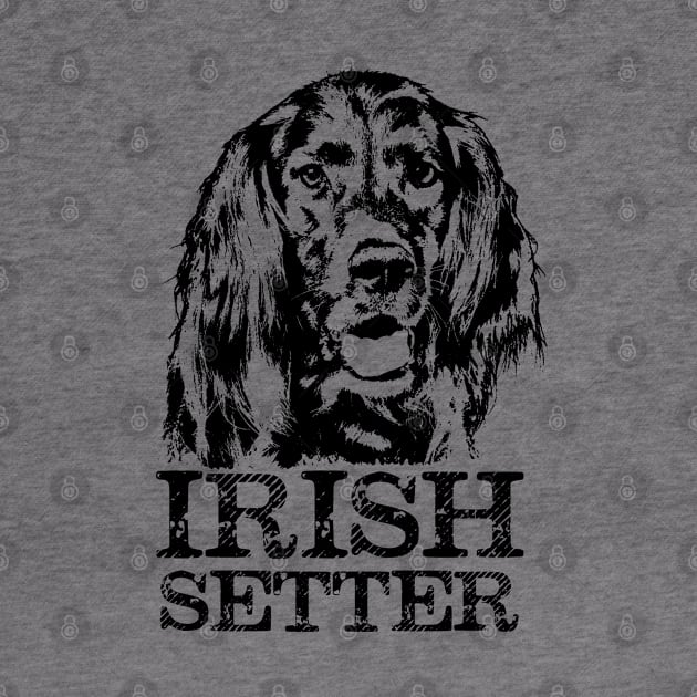 Irish Setter Dog by Nartissima